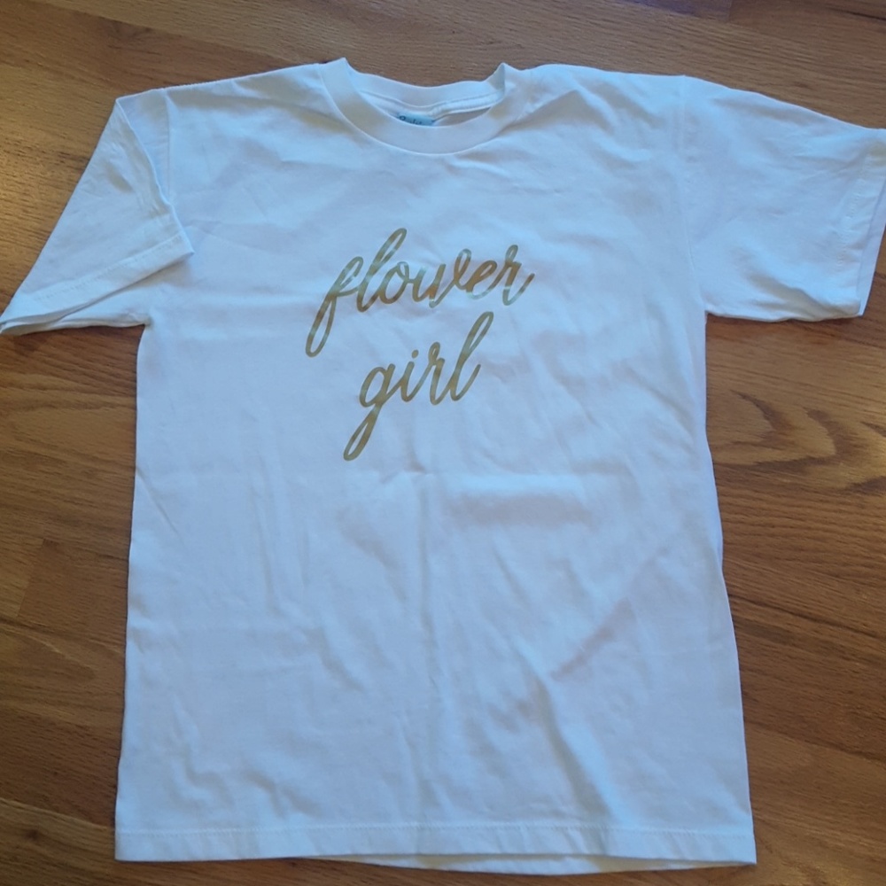 Flower Girl Wedding T-shirt